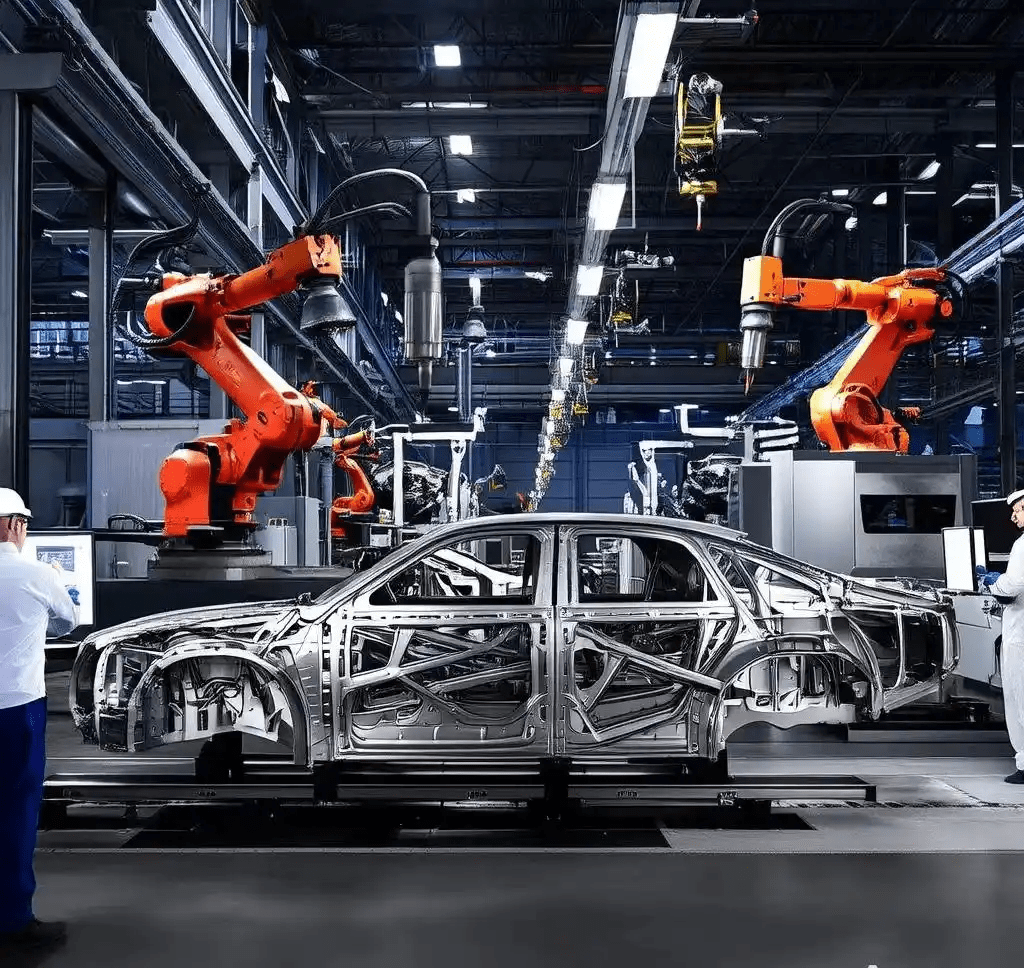 汽车和配件示意图