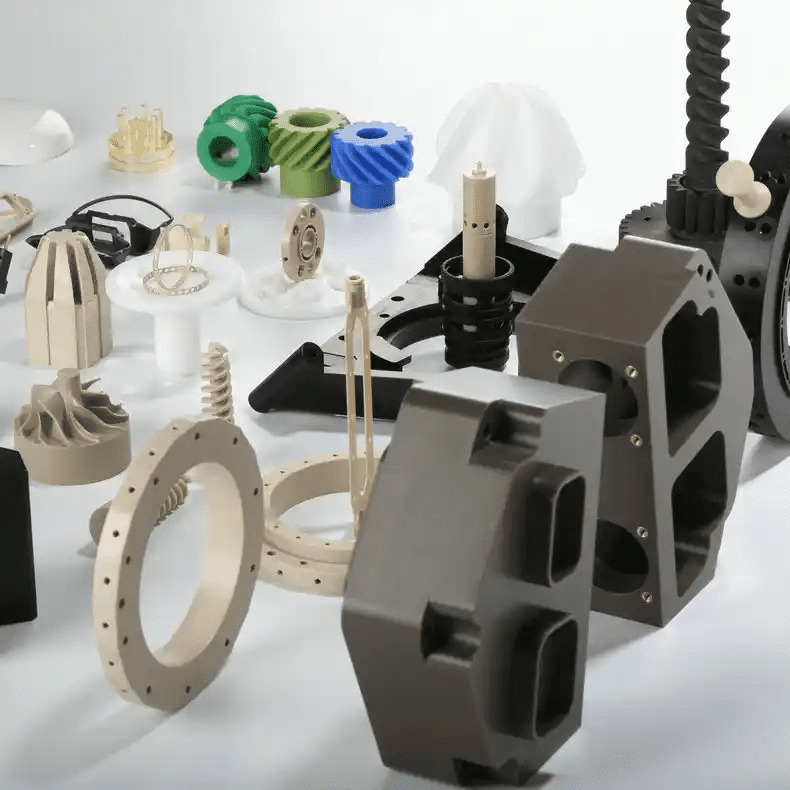 注塑成型示意图