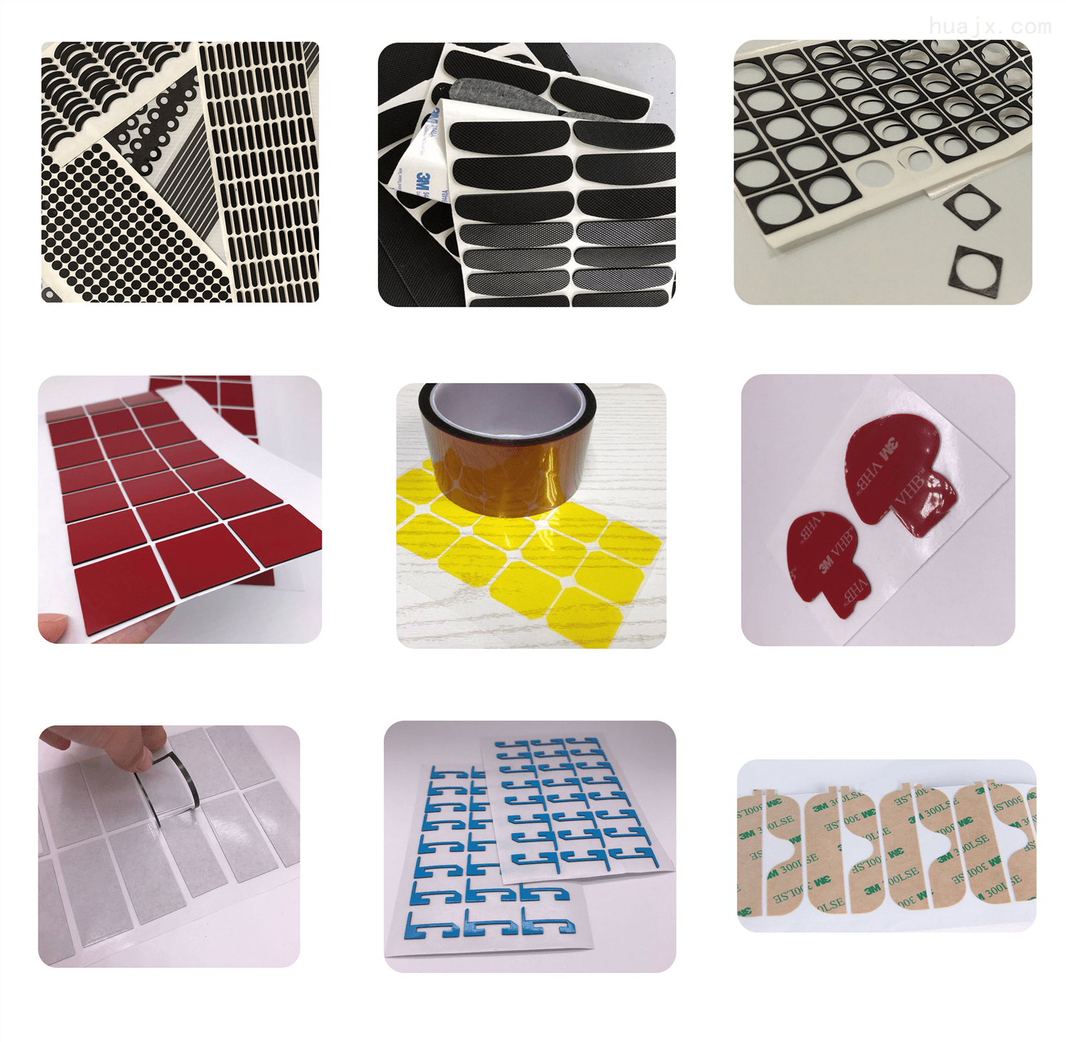 模切加工示意图